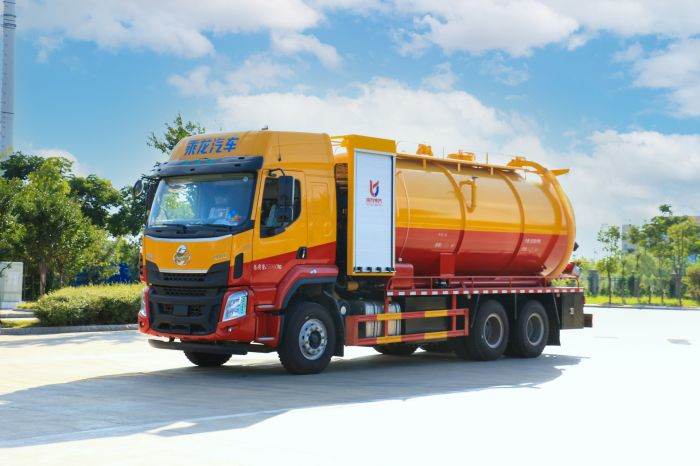 Chenglong 6x4 Sewer Cleaning Truck