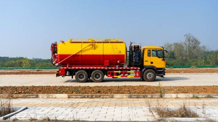 Sinotruk Shandeka 18m³ Sewer Cleaning Truck