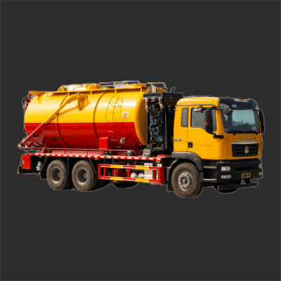 Sinotruk Shandeka 18m³ Sewer Cleaning Truck