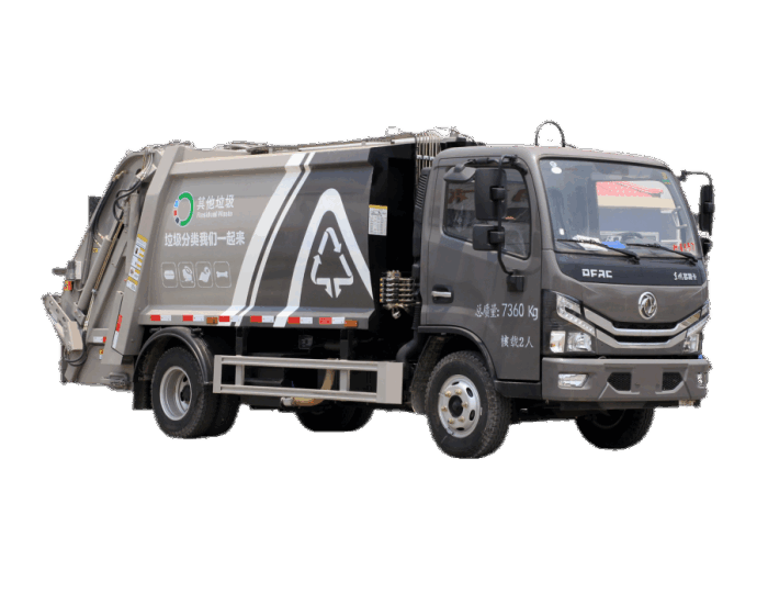 Dongfeng Dolica 4x2 Rear Load Garbage Truck