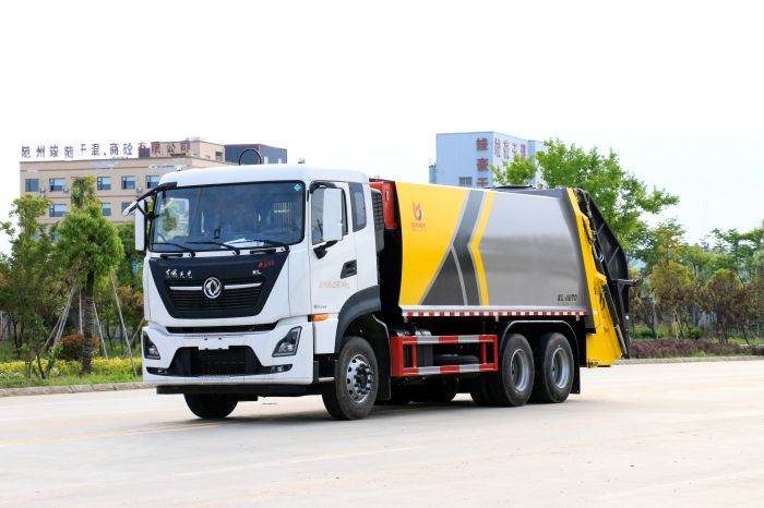 Dongfeng 6x4 Rear Load Garbage Truck