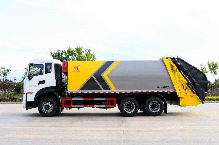 Dongfeng 6x4 Rear Load Garbage Truck