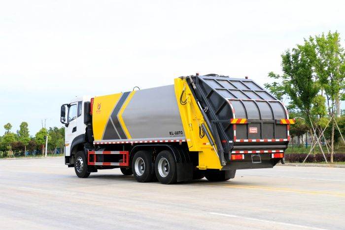 Dongfeng 6x4 Rear Load Garbage Truck