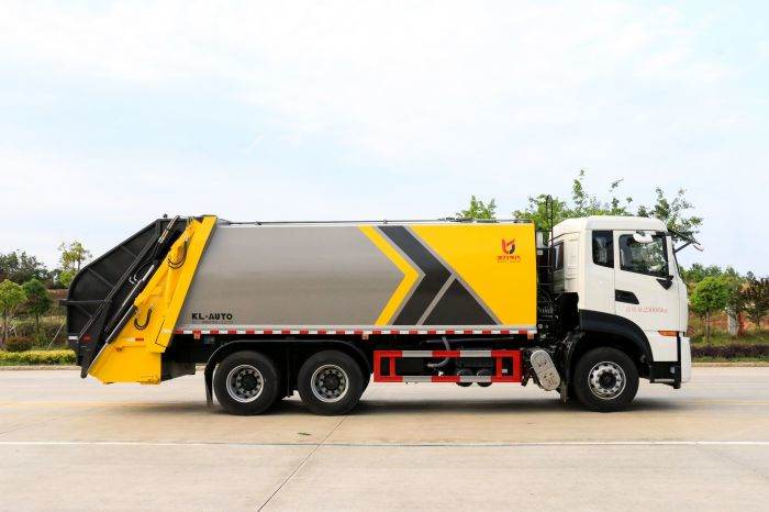 Dongfeng 6x4 Rear Load Garbage Truck