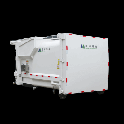 6m³ Mobile waste compactor