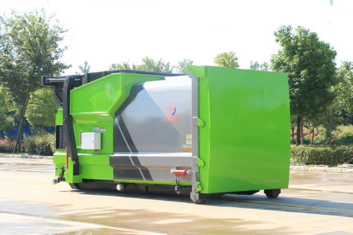 12m³ Mobile waste compactor