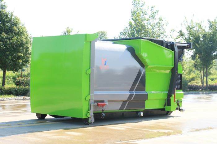 12m³ Mobile waste compactor