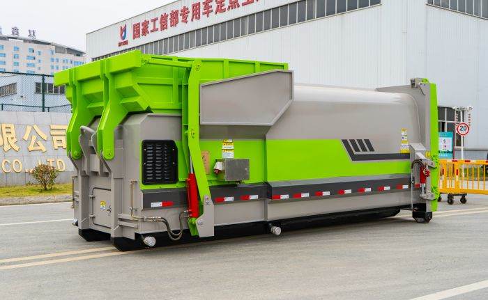 18m³ mobile compression garbage station