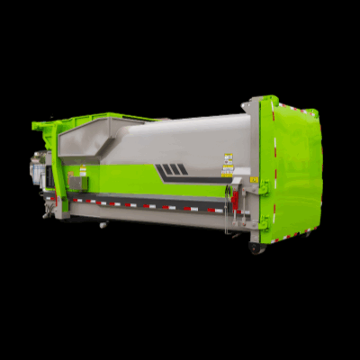 18m³ mobile compression garbage station