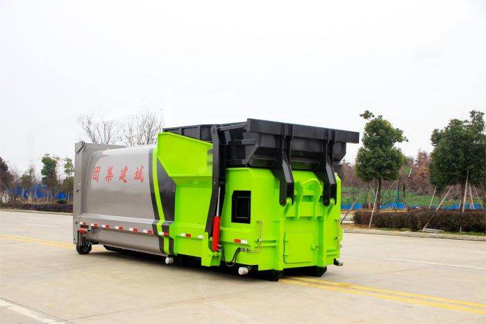20m³ Mobile waste compactor