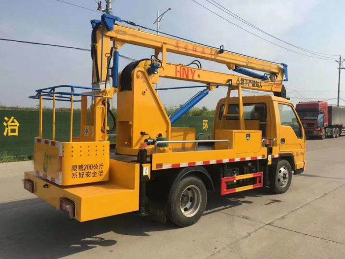 FOTON 14m Truck Mounted Aerial Lifts