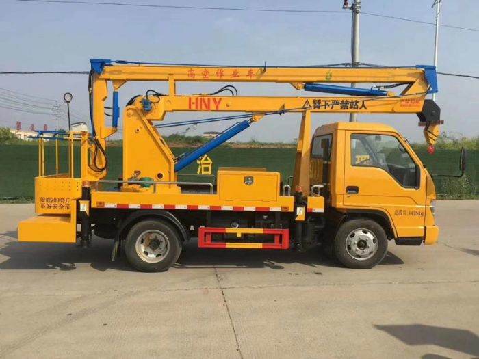 FOTON 14m Truck Mounted Aerial Lifts