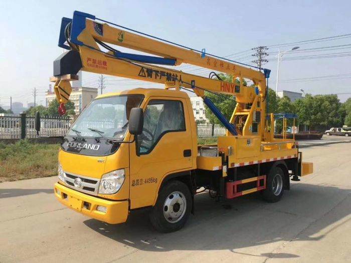 FOTON 14m Truck Mounted Aerial Lifts