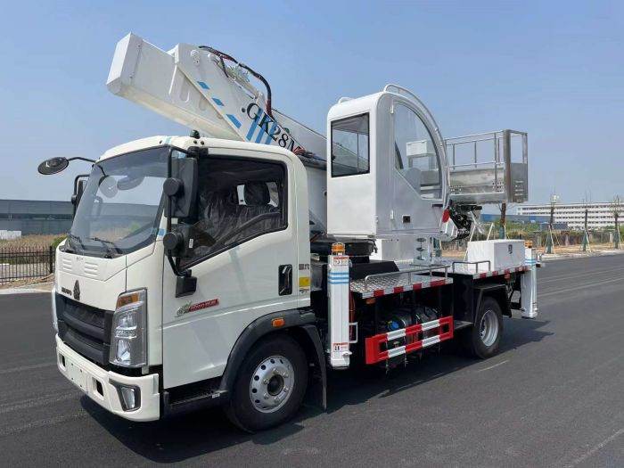 HOWO 28m Truck Mounted Aerial Lifts