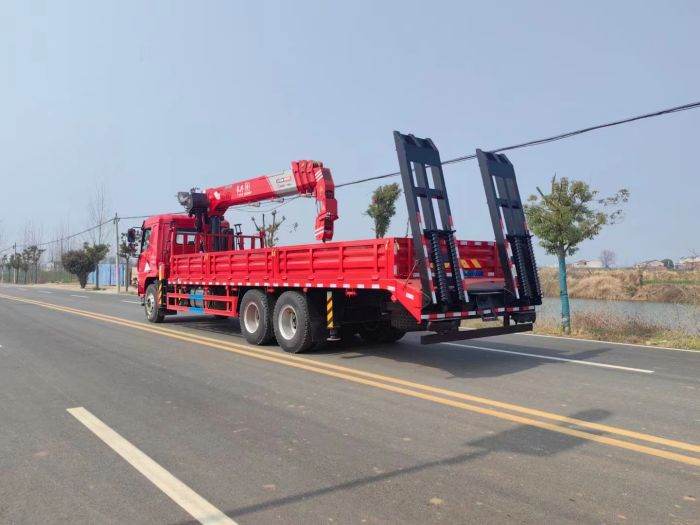 SHACMAN 6×4  Loader Crane