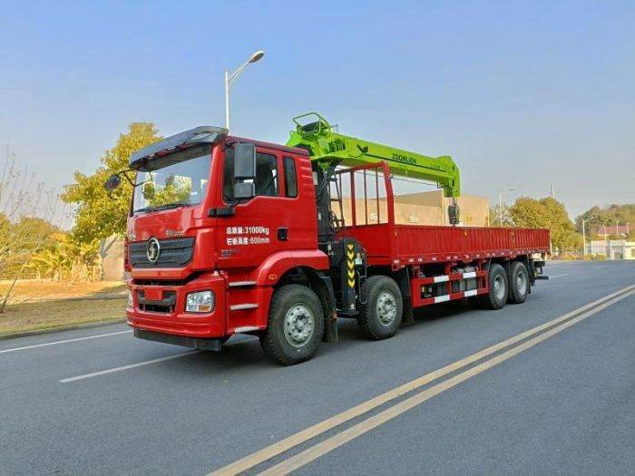 SHACMAN 8×4 Loader Crane