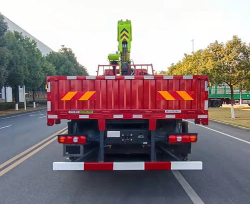 SHACMAN 8×4 Loader Crane