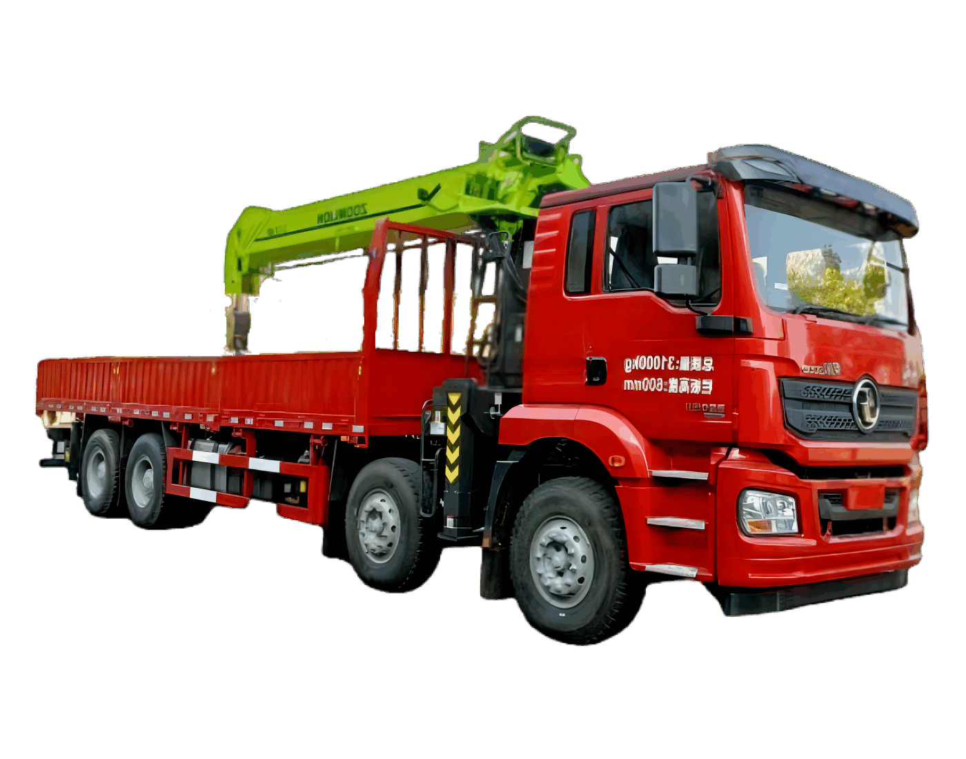 SHACMAN 8×4 Loader Crane