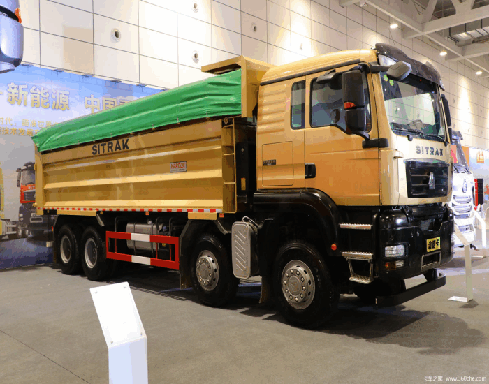 SITRAK C7H 8×4 dump truck