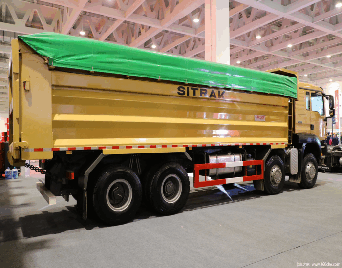SITRAK C7H 8×4 dump truck