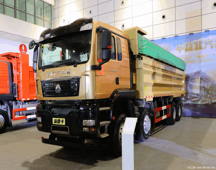 SITRAK C7H 8×4 dump truck