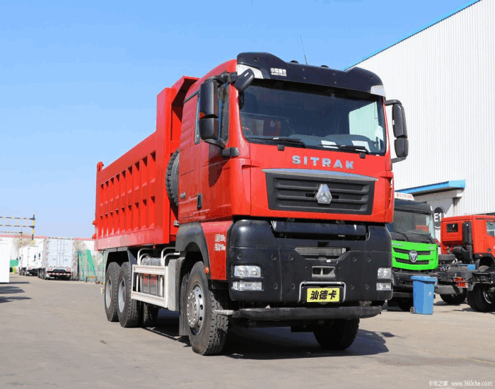 SITRAK G7 6×4 dump truck