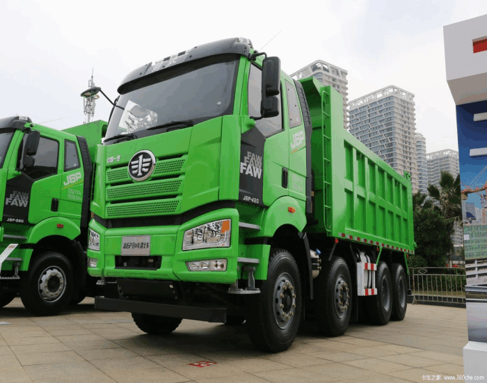 FAW J6P 8×4 dump truck