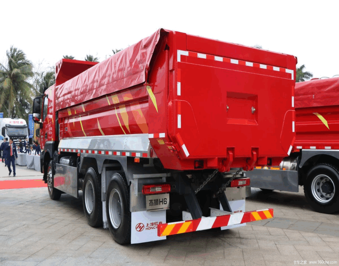 GENLYON H6 6×4 dump truck