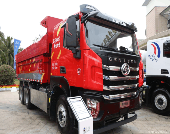 GENLYON H6 6×4 dump truck