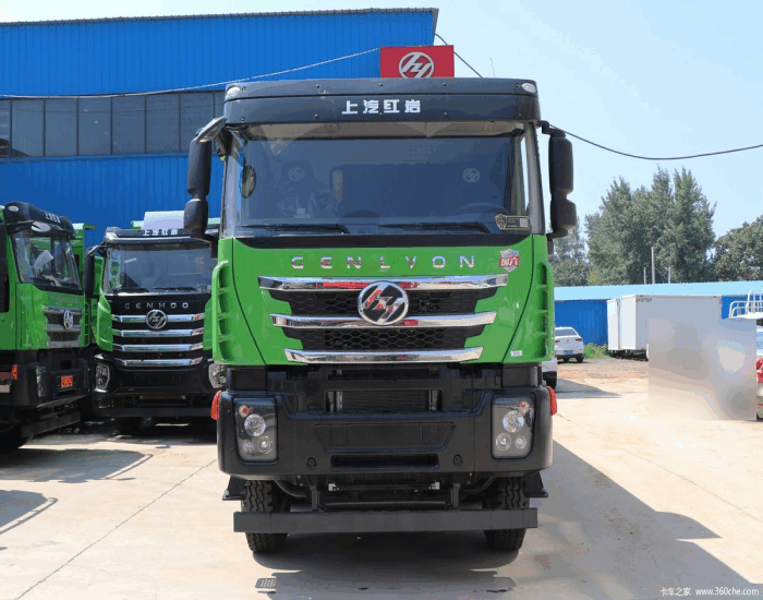 GENLYON 8×4dump truck