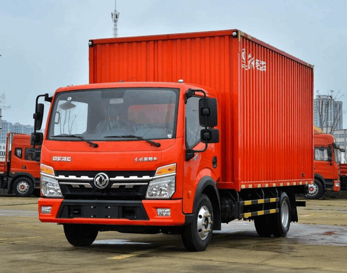 Dolica D6 box truck