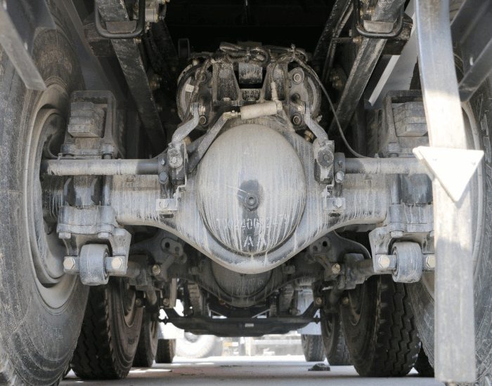 C＆C LNG 8×4dump truck