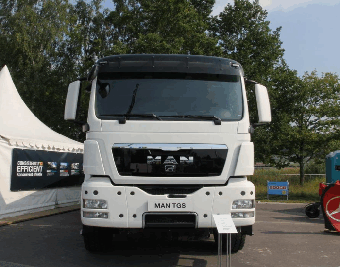 MAN 6×4 dump truck