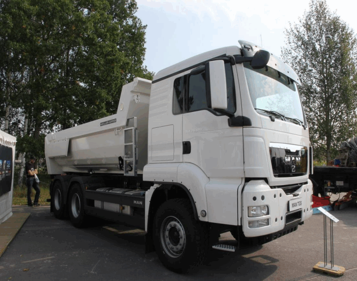 MAN 6×4 dump truck