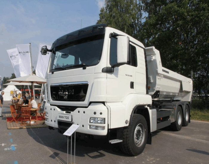 MAN 6×4 dump truck