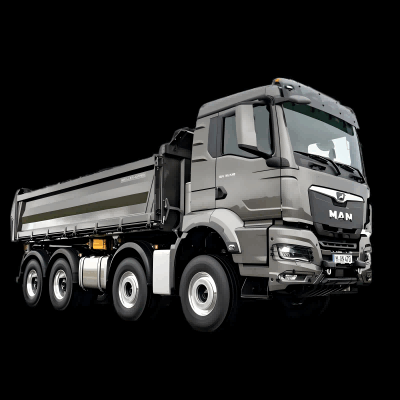 MAN (TGS) 8×4 dump truck