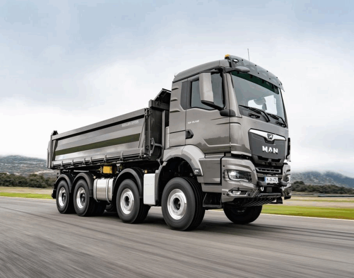 MAN (TGS) 8×4 dump truck