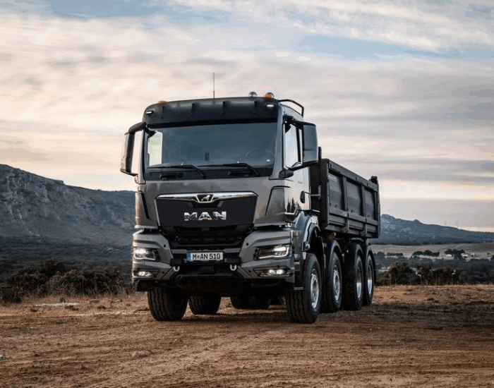 MAN (TGS) 8×4 dump truck