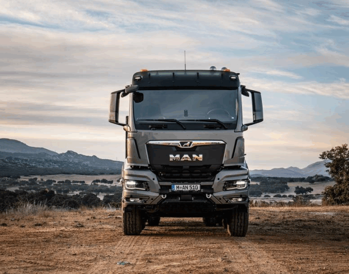 MAN (TGS) 8×4 dump truck