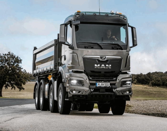 MAN (TGS) 8×4 dump truck