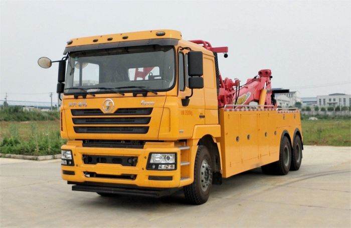 Shacman heavy duty towing