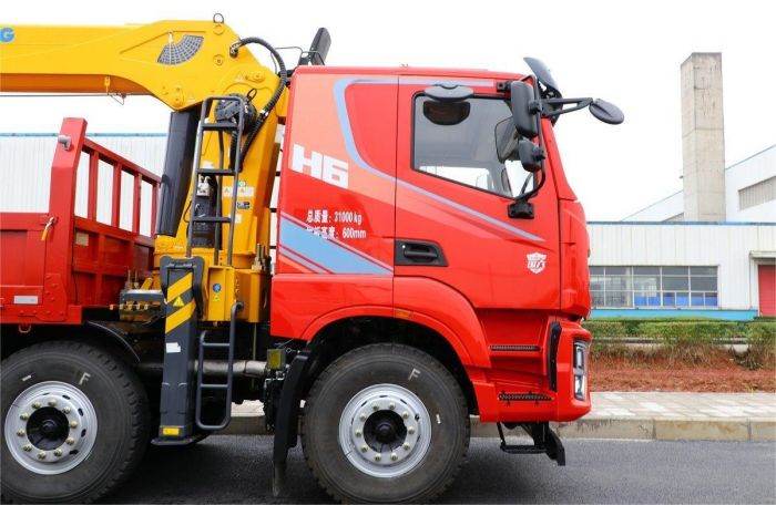 GENHOO H6 8X4  Loader Crane