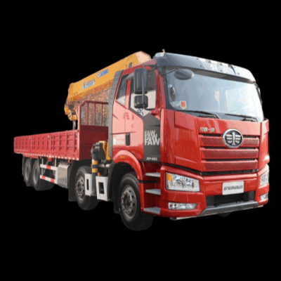 FAW J6P 8X4  Loader Crane