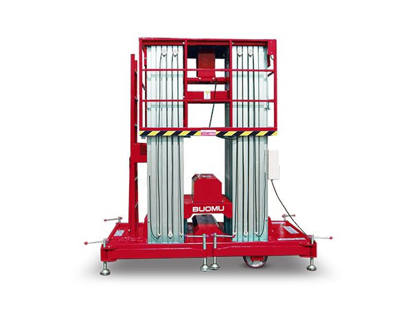 Vertical mast lifts