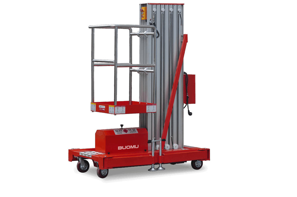 Vertical mast lifts