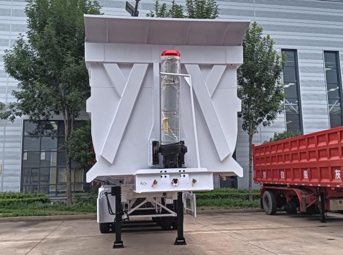 Rounded Rear Tiping Semi Trailer