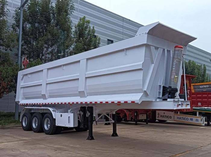 Rounded Rear Tiping Semi Trailer