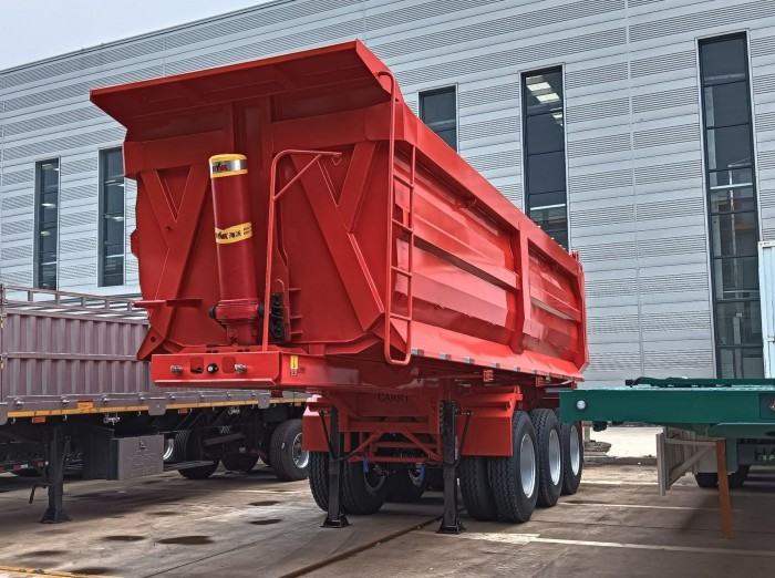 Rounded Rear Tiping Semi Trailer