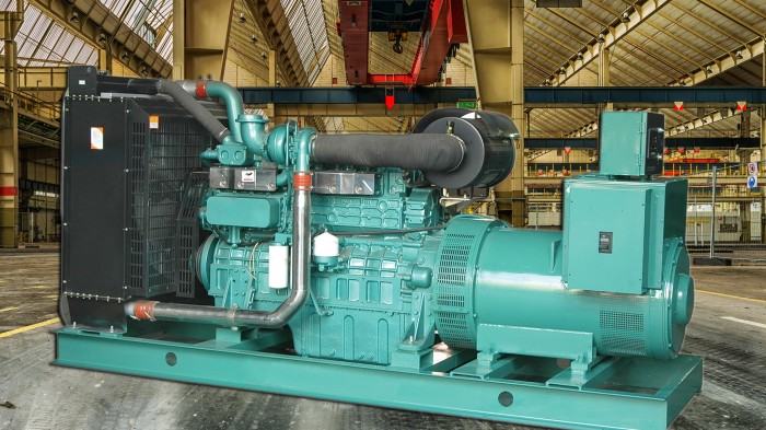 Cummins 1350kw containerized diesel generator set