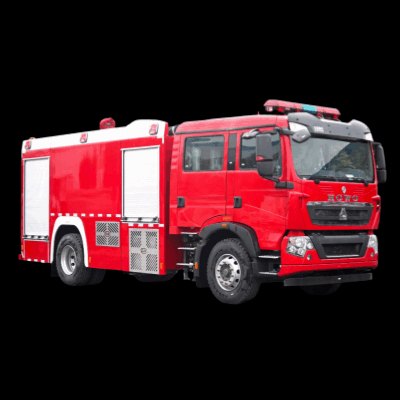 Sinotruk HOWO water tank fire truck